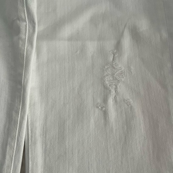 NWT AG EX BOYFRIEND SLIM WHITE JEANS - Picture 11 of 14